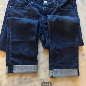 Hudson straight cuffed Jean